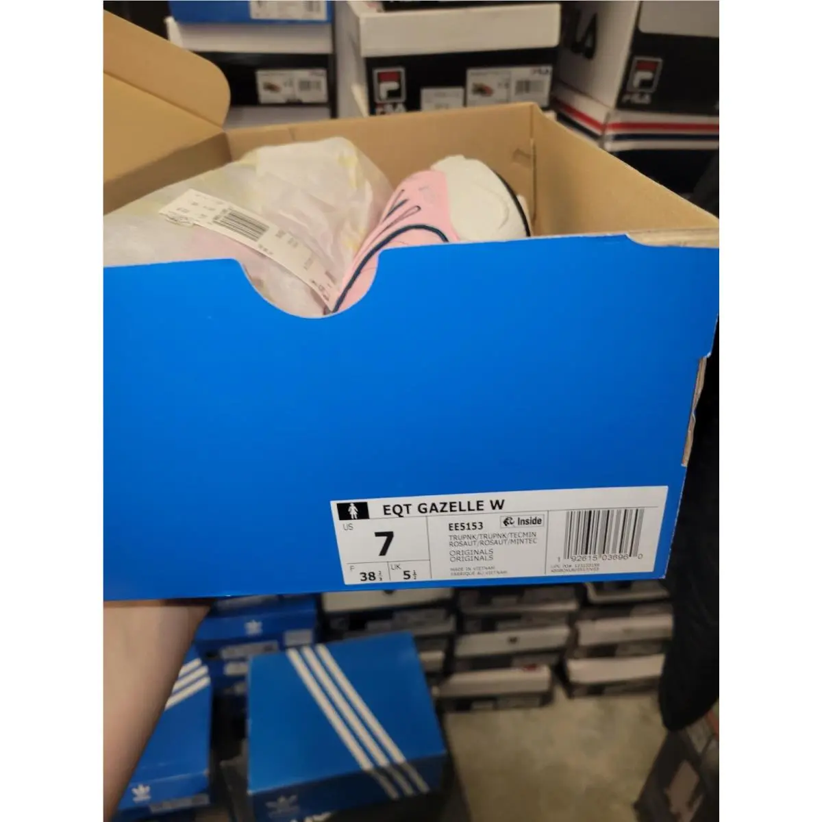Adidas shoes - EQT GAZELLE - EQT GAZELLE - EE5153 - Pink 6