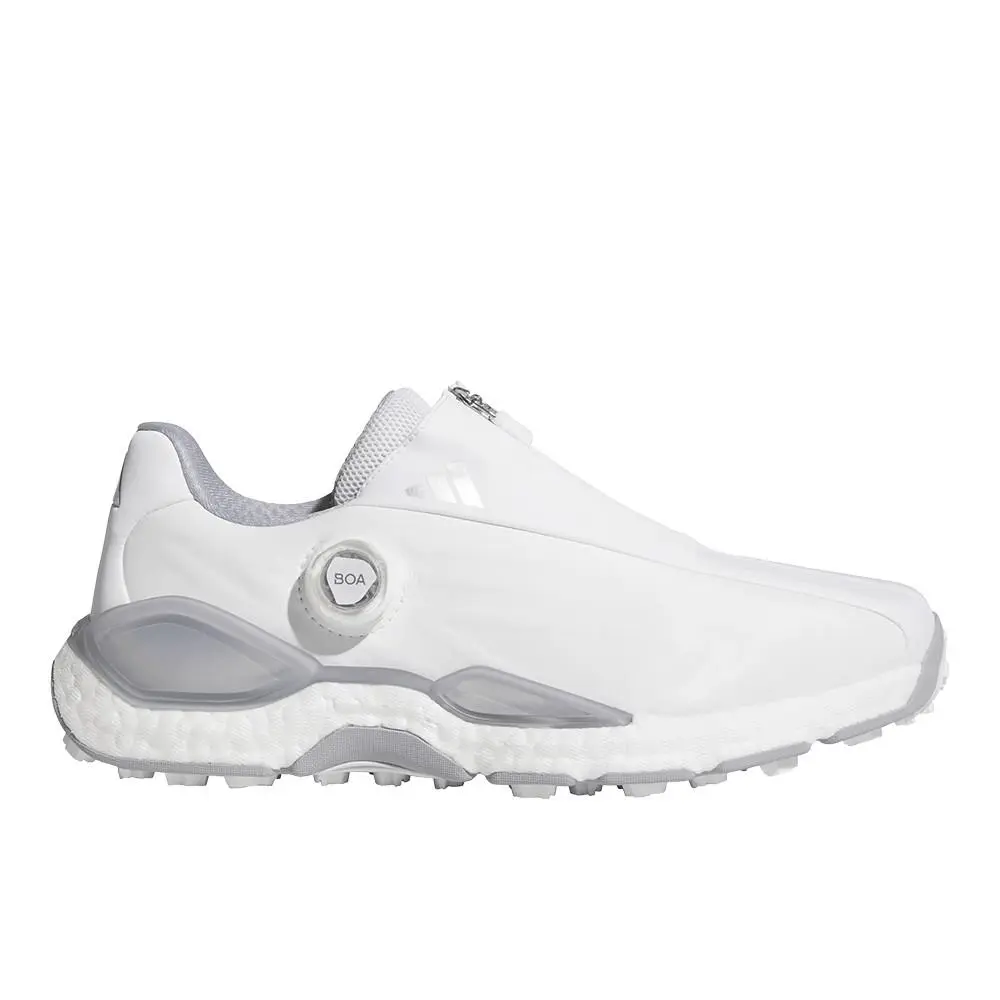 Adidas Codechaos 27 Boa Spikeless Golf Mens White Sneakers Athletic Shoes SB115