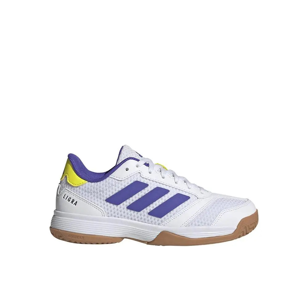 Ligra 8 Indoor Unisex White Sneakers Athletic Shoes SB1158-KK2037 by Adidas