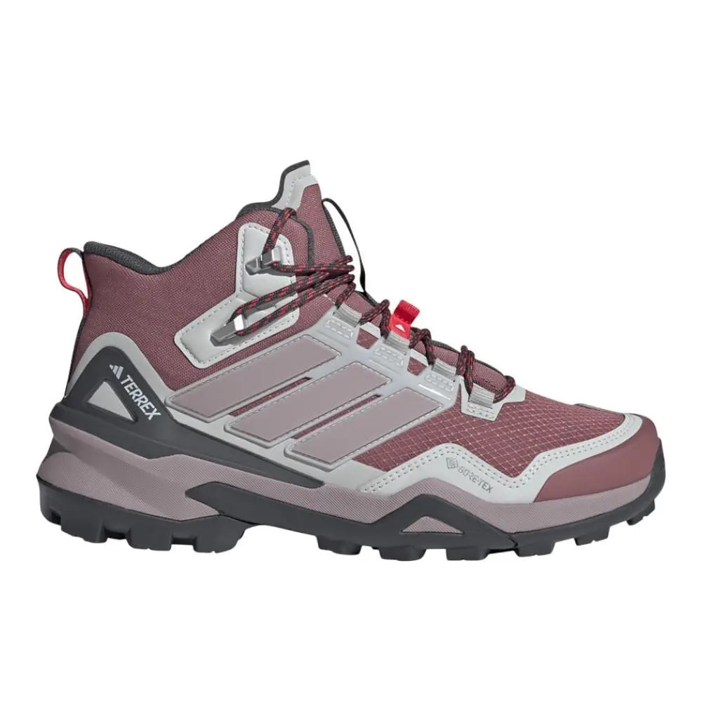 Adidas Terrex Skychaser Mid Goretex Hiking Womens Brown Sneakers Athletic Shoes