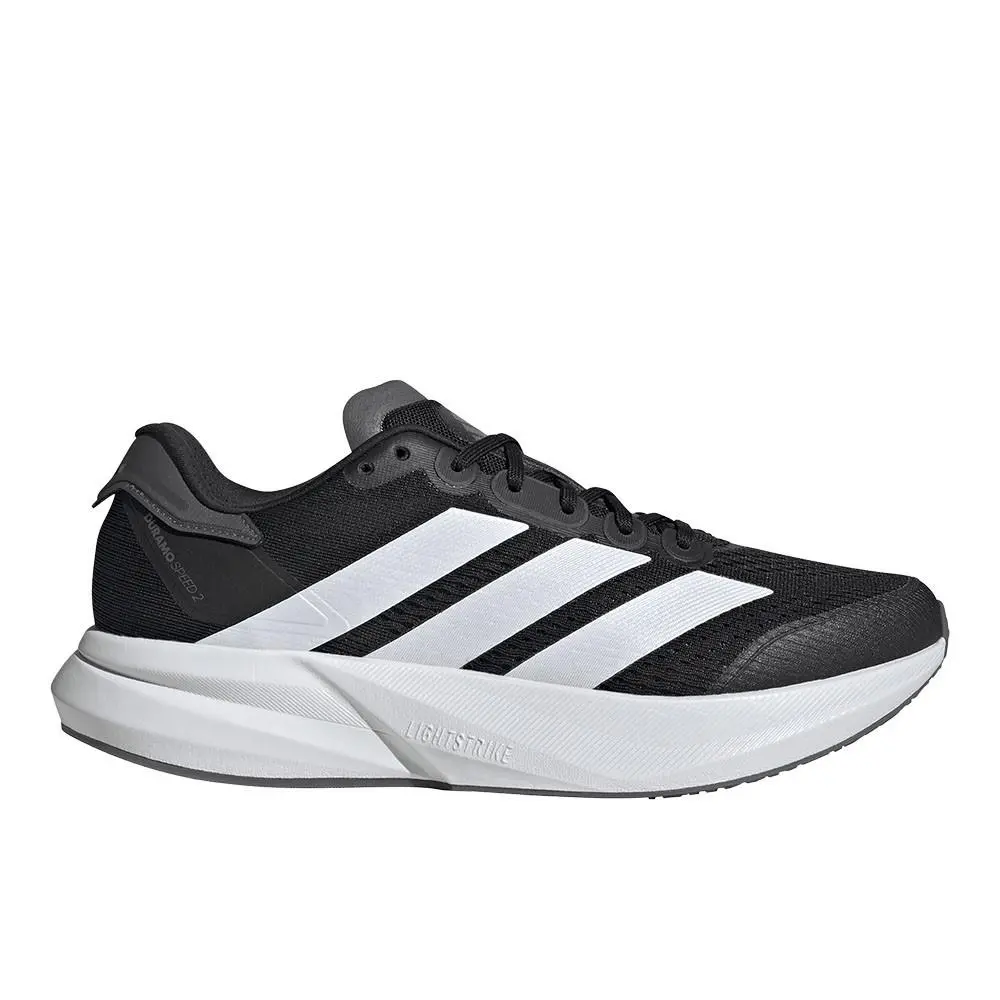 Duramo Speed 2 Running Mens Black Sneakers Athletic Shoes IH8201 by Adidas
