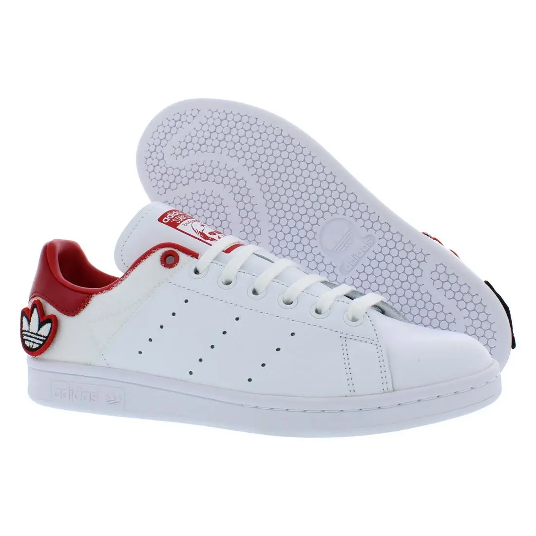 Adidas shoes - White/Red, Main: White 4