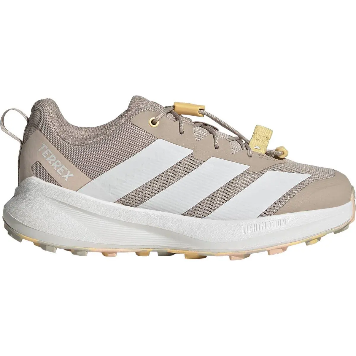 Terrex Terrex Agravic Shoe - Kids` Wonder Taupe/Ftwr White/Ice Tangerine by Adidas