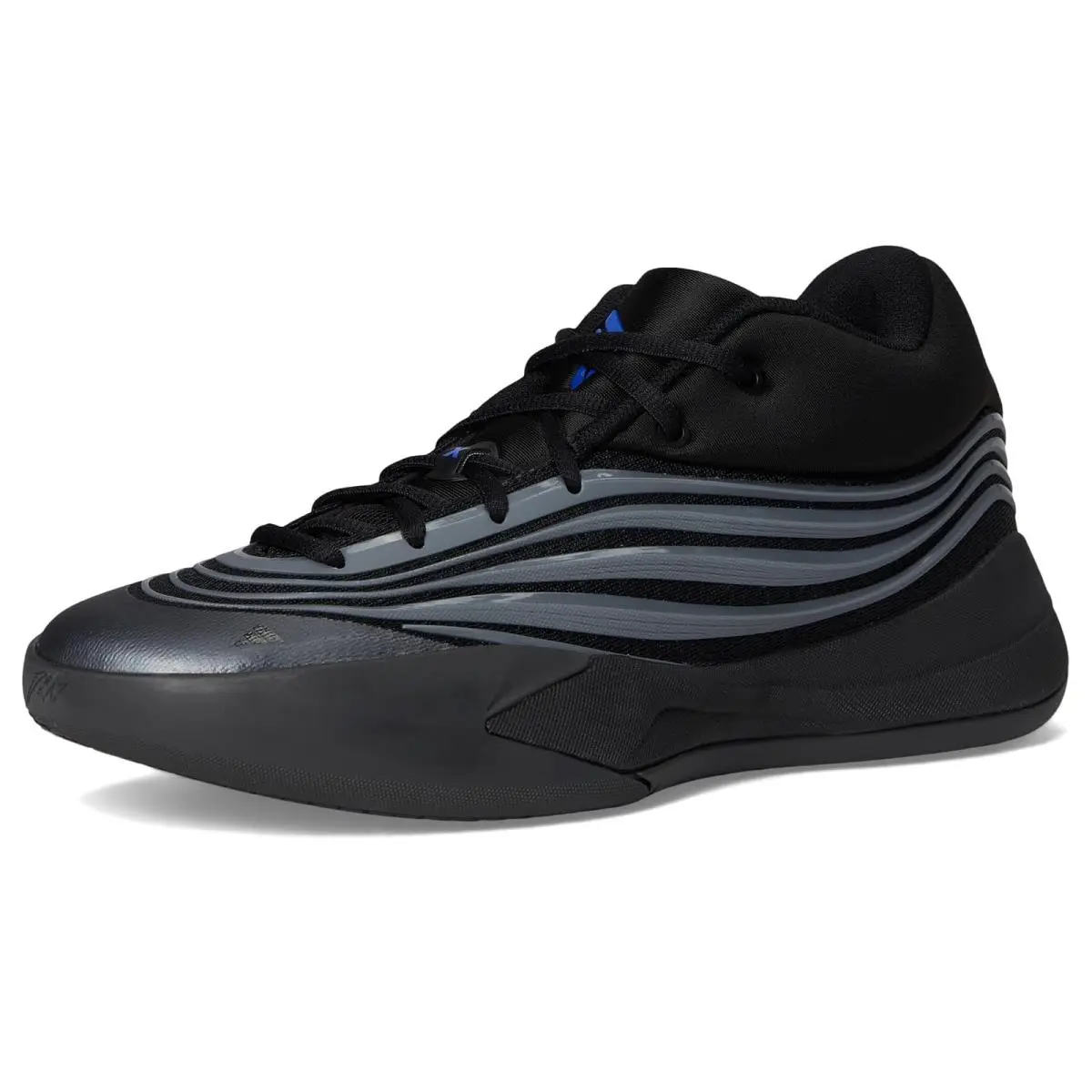 Adidas shoes - Black/Iron Metallic/Lucid Blue 5