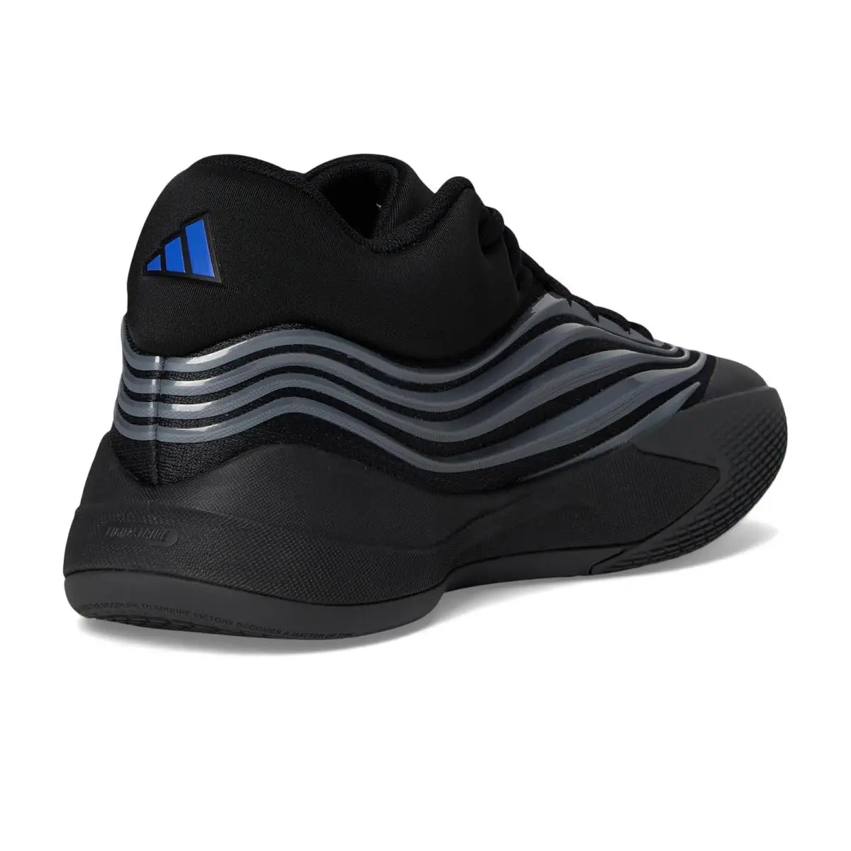 Adidas shoes - Black/Iron Metallic/Lucid Blue 10