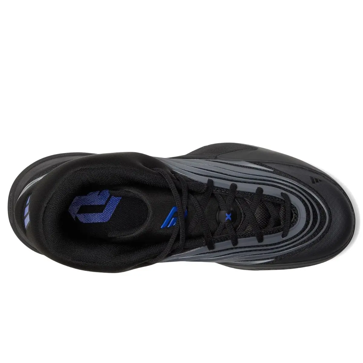 Adidas shoes - Black/Iron Metallic/Lucid Blue 7