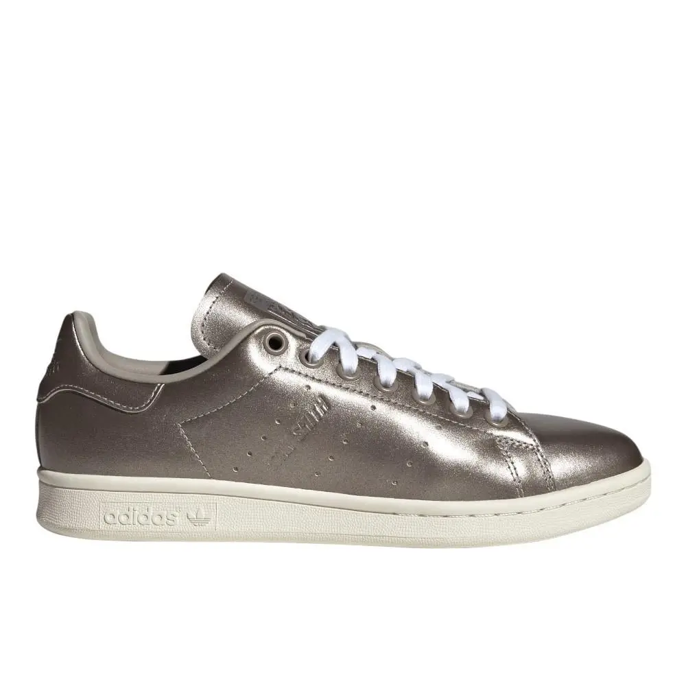 Stan Smith Womens Silver Sneakers Casual Shoes JI2929 by Adidas