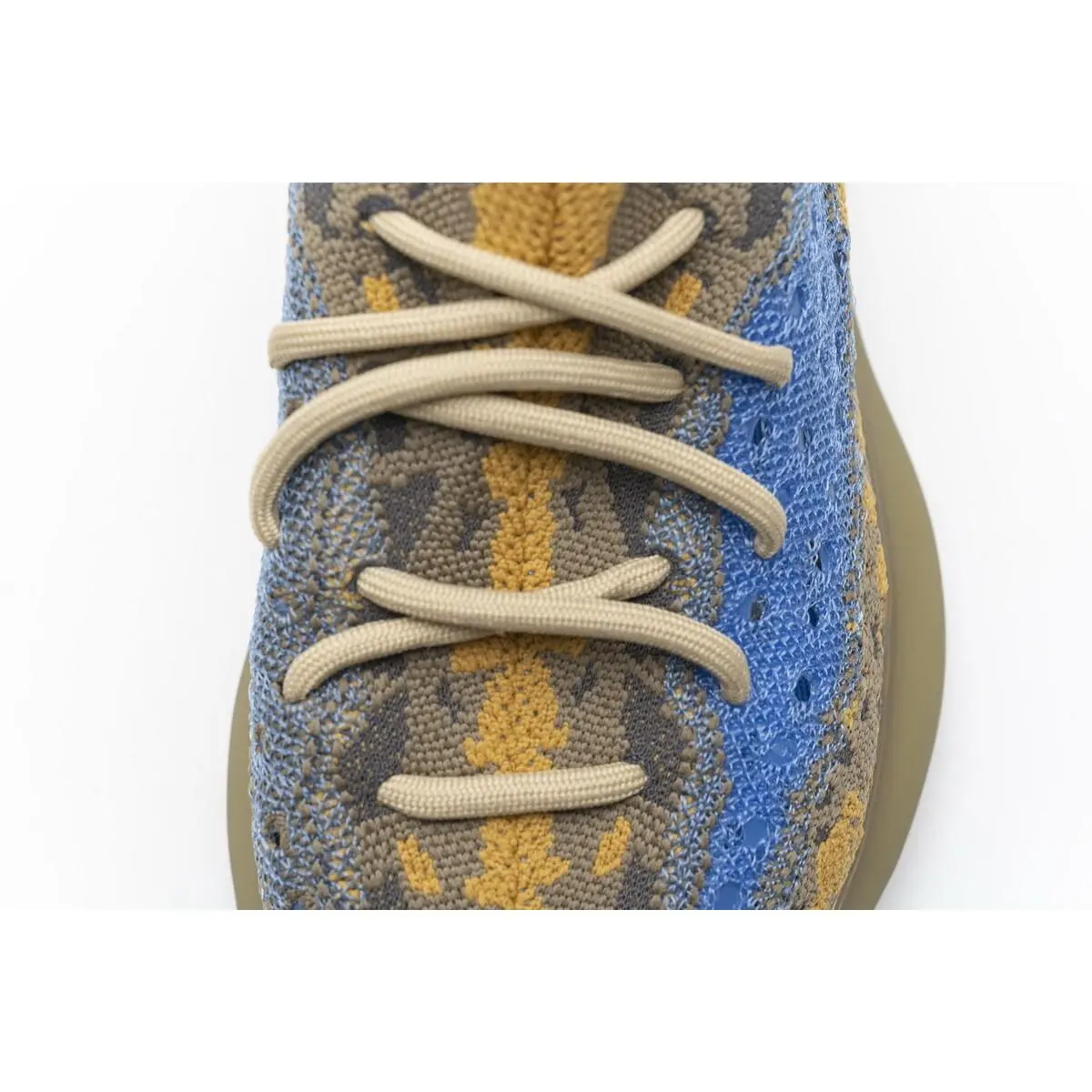 Adidas shoes - Adidas Yeezy Boost 380 Blue Oat Non-Reflective - Q47306 - Brown 2