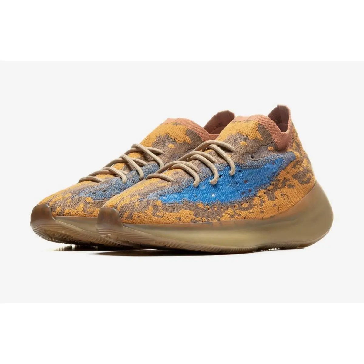 Adidas shoes - Adidas Yeezy Boost 380 Blue Oat Non-Reflective - Q47306 - Brown 4