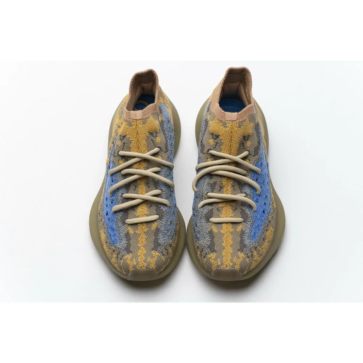 Adidas shoes - Adidas Yeezy Boost 380 Blue Oat Non-Reflective - Q47306 - Brown 6