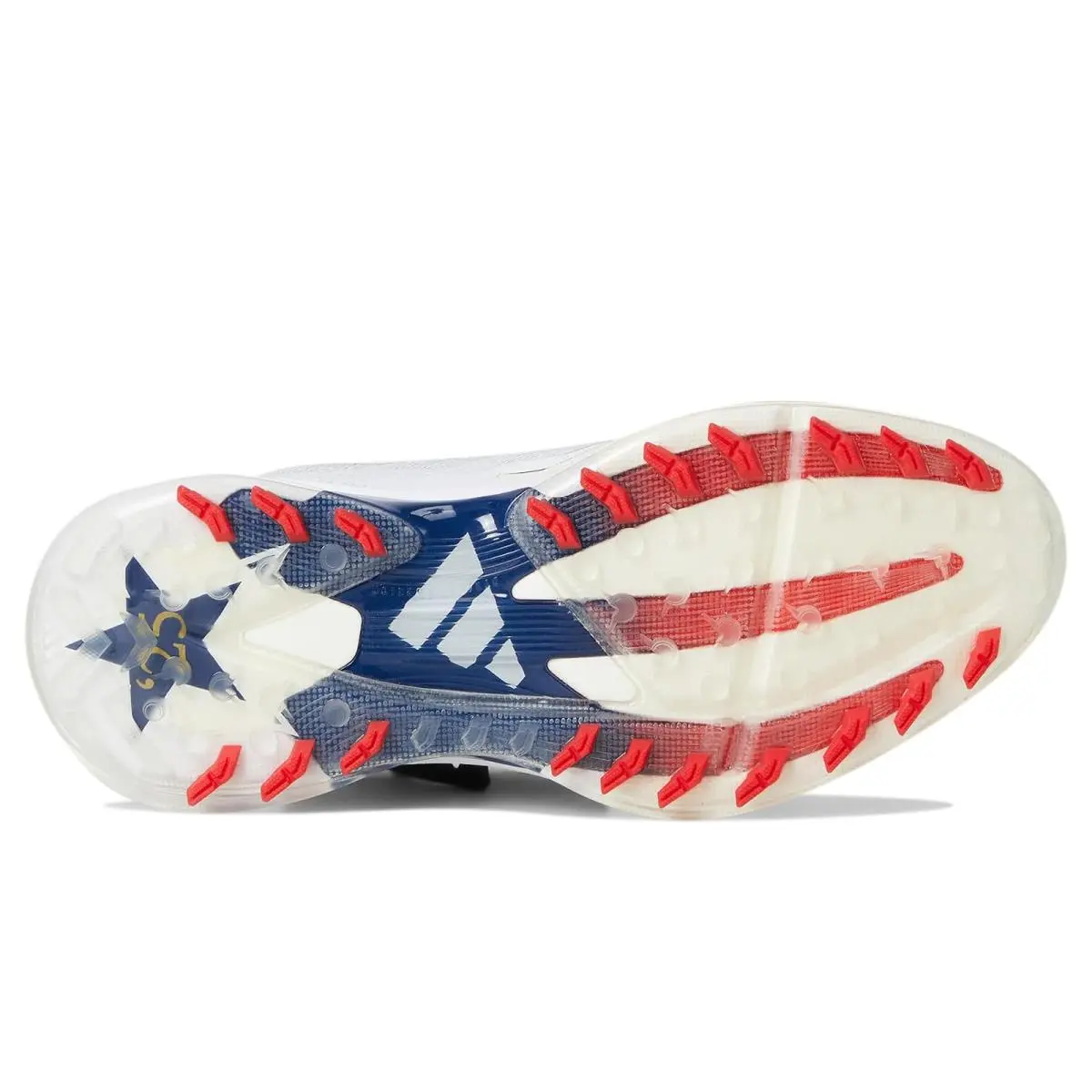 Adidas shoes - Footwear White/Dark Blue/Red 8