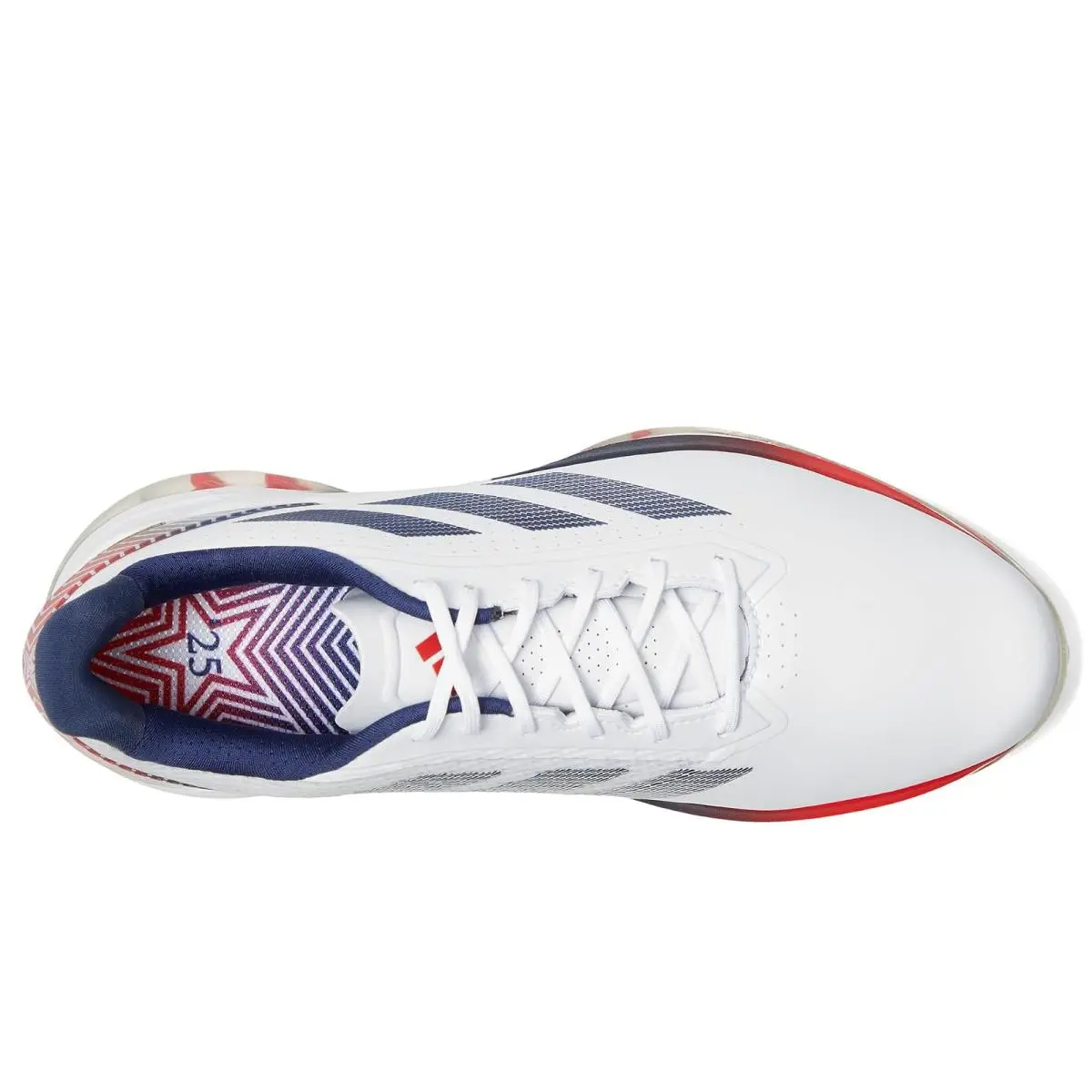 Adidas shoes - Footwear White/Dark Blue/Red 7