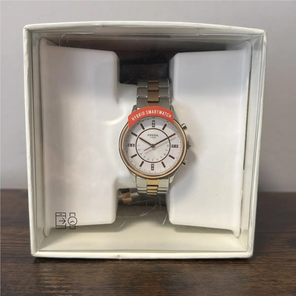 36mm Hybrid Smartwatch Modern Sophisticate BQH3004 Stainless/gold by Fossil