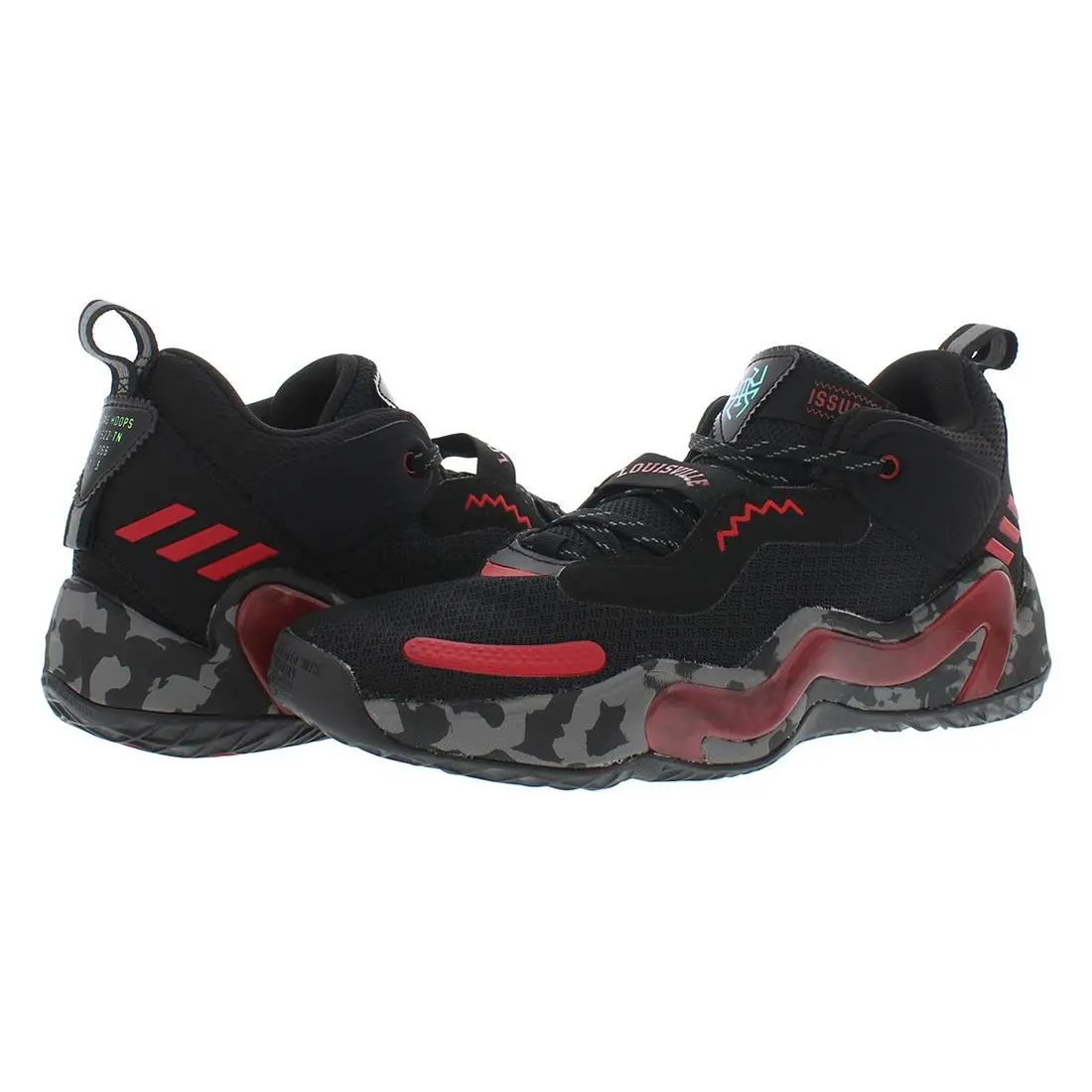Adidas shoes - Black/Red, Main: Black 0