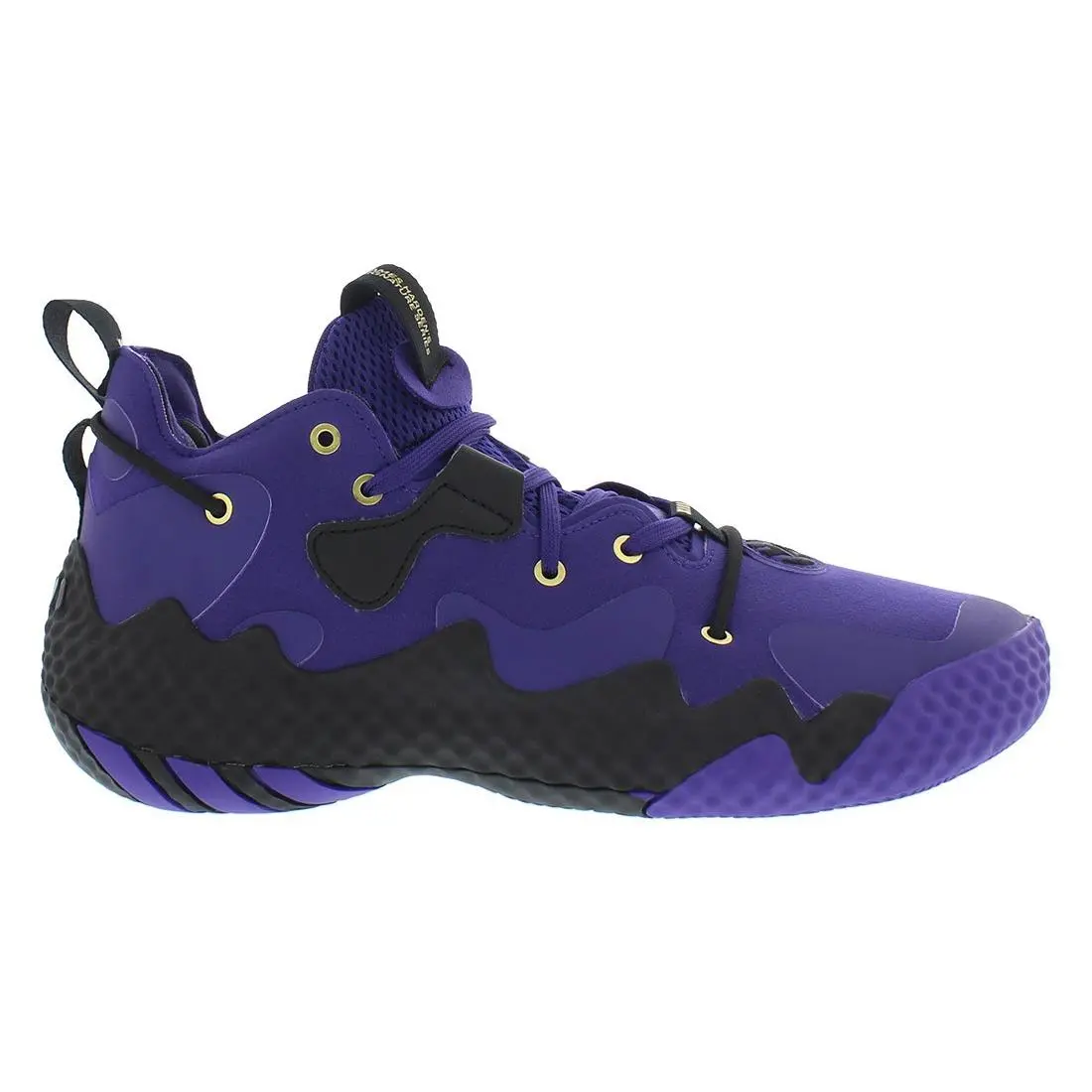 Adidas Sm Harden Vol 6 Unisex Shoes - Purple/Black/Gold, Main: Purple