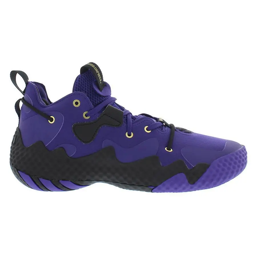 Adidas shoes - Purple/Black/Gold, Main: Purple 6