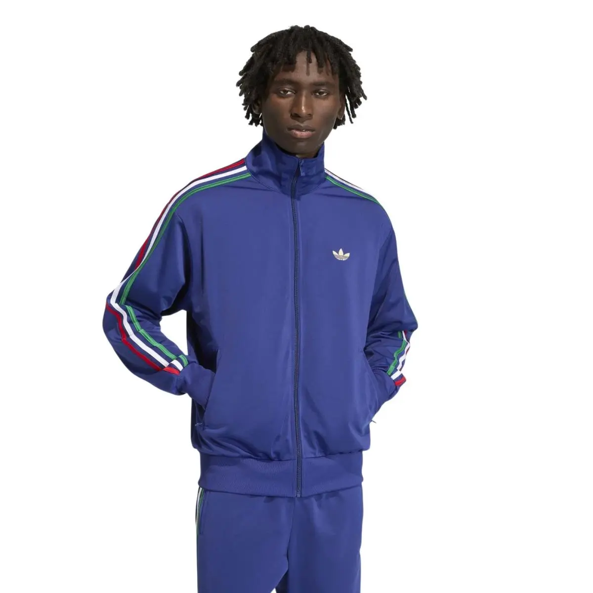 Adidas clothing - Adicolor Sport Firebird Track Top - Victory Blue/Green/White/Red 0
