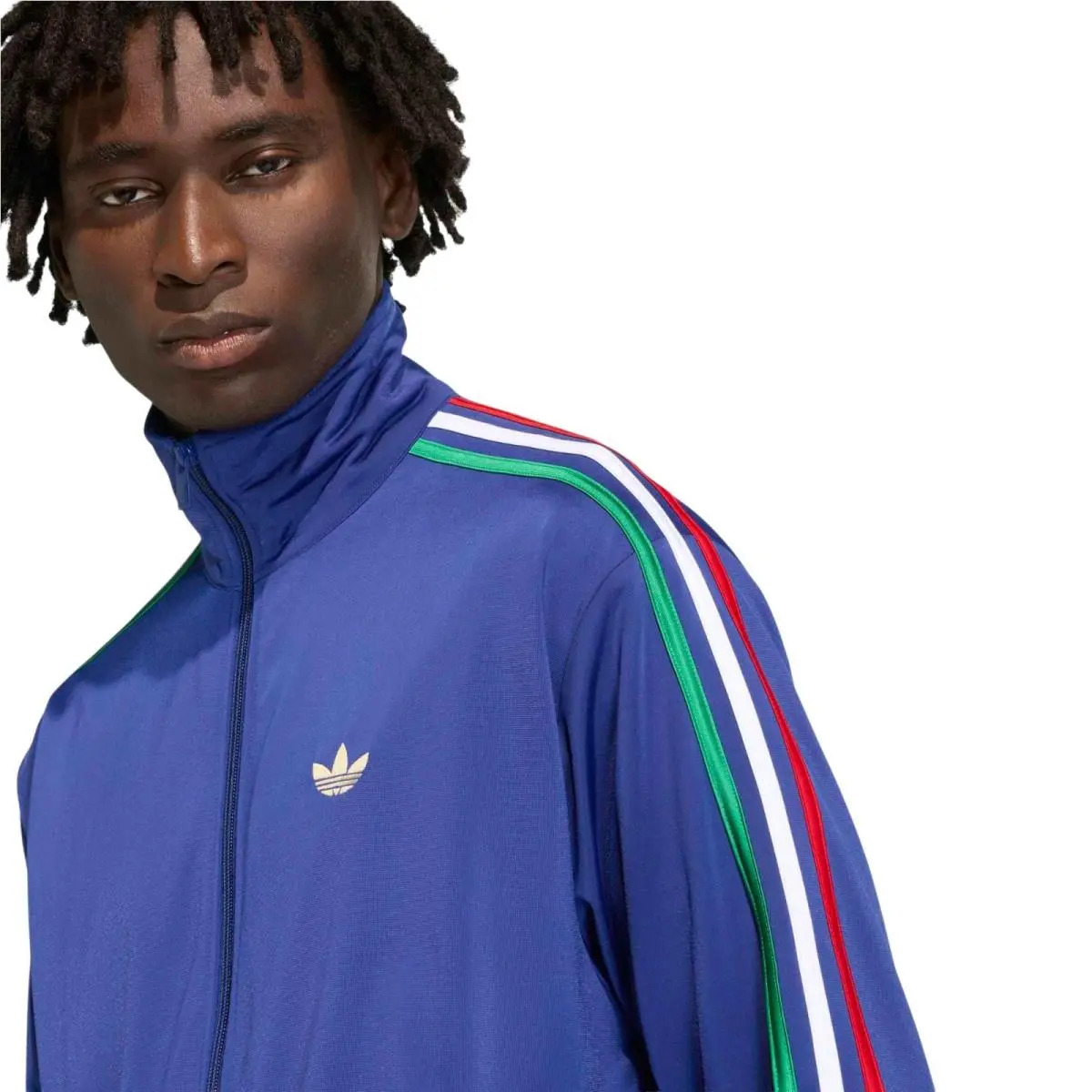 Adidas clothing - Adicolor Sport Firebird Track Top - Victory Blue/Green/White/Red 7