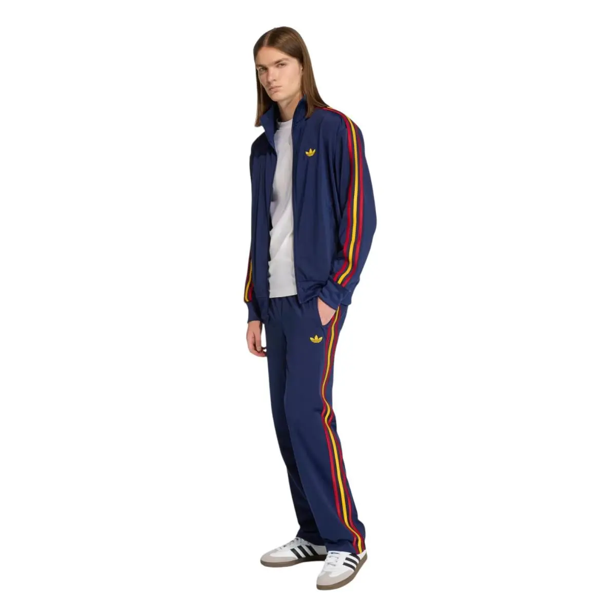 Adidas clothing - Adicolor Sport Firebird Track Top - Victory Blue/Green/White/Red 10