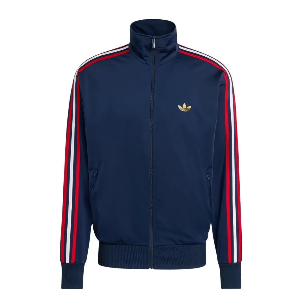 Men`s  Originals Adicolor Sport World Cup Firebird Track Top Jacket Night Indigo/Better Scarlet/White by Adidas