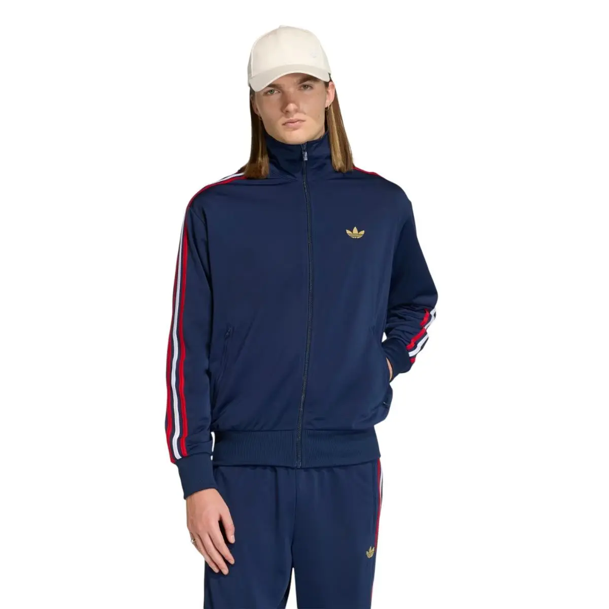 Adidas clothing - Adicolor Sport Firebird Track Top - Victory Blue/Green/White/Red 17