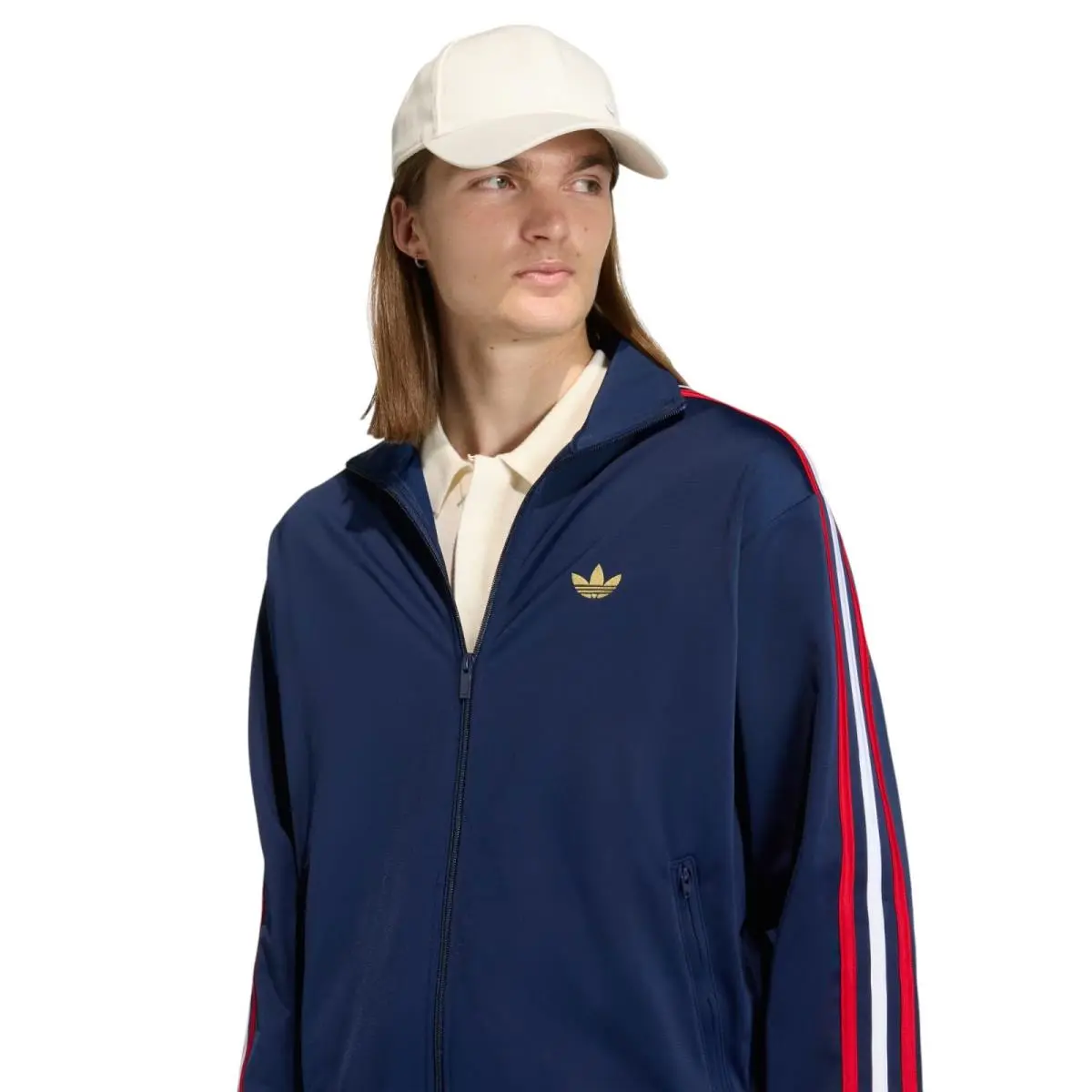 Adidas clothing - Adicolor Sport Firebird Track Top - Victory Blue/Green/White/Red 19