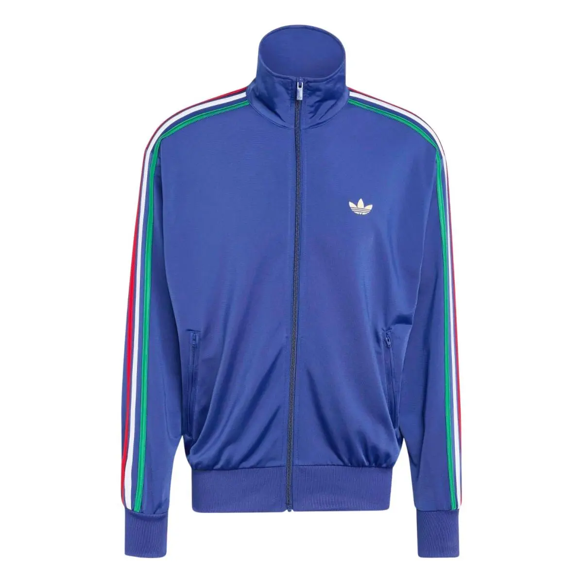 Men`s  Originals Adicolor Sport World Cup Firebird Track Top Jacket Victory Blue/Green/White/Red by Adidas