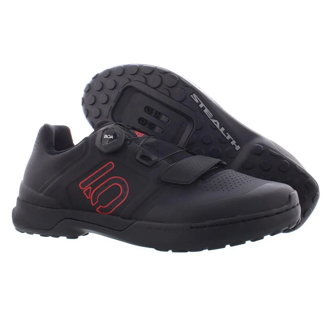 5.10 Kestrel Pro Boa Mens Shoes Core Black/Red/Grey Six by Adidas