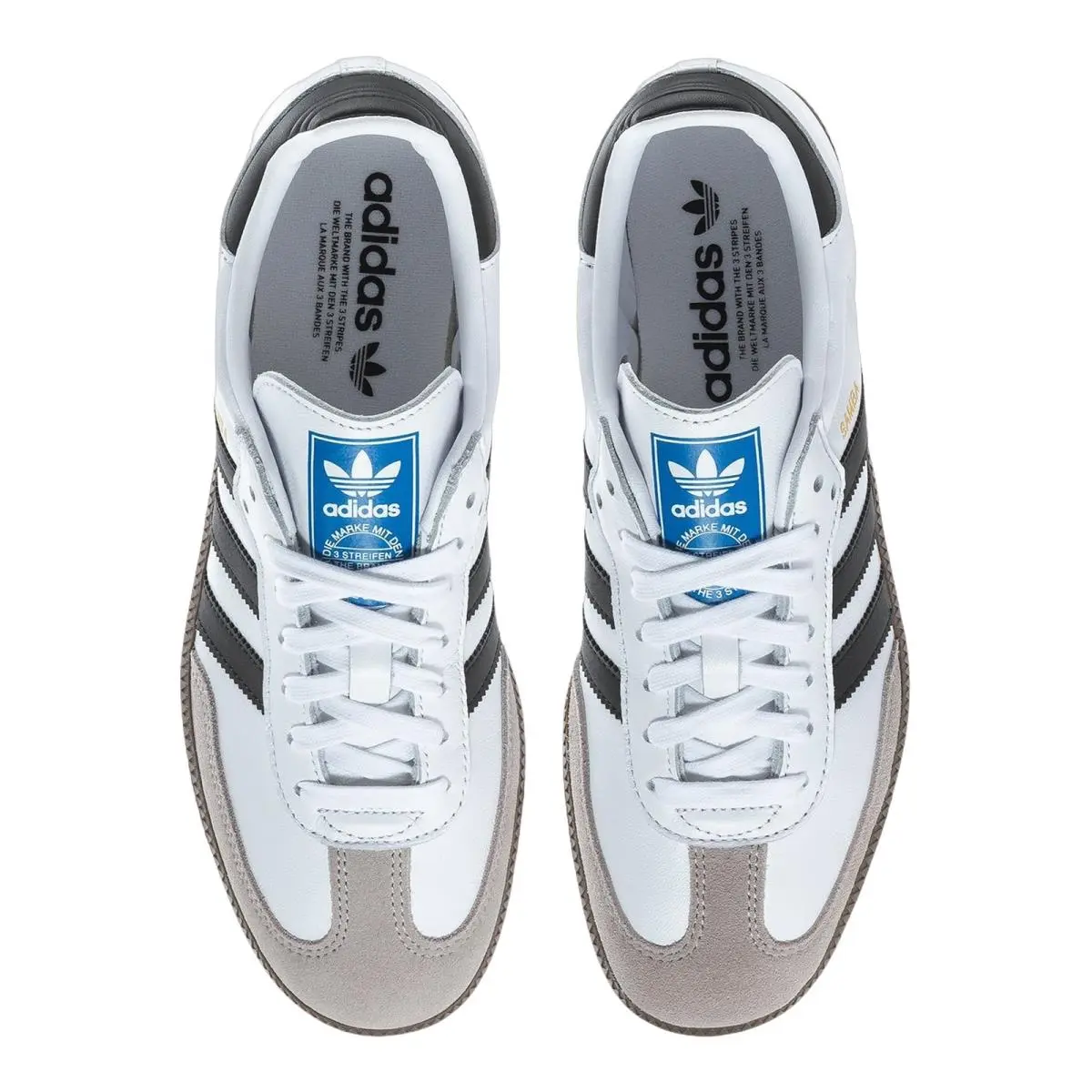 Adidas shoes - Samba Og - Samba - B75806 - Cloud White/Core Black/Clear Granite 10