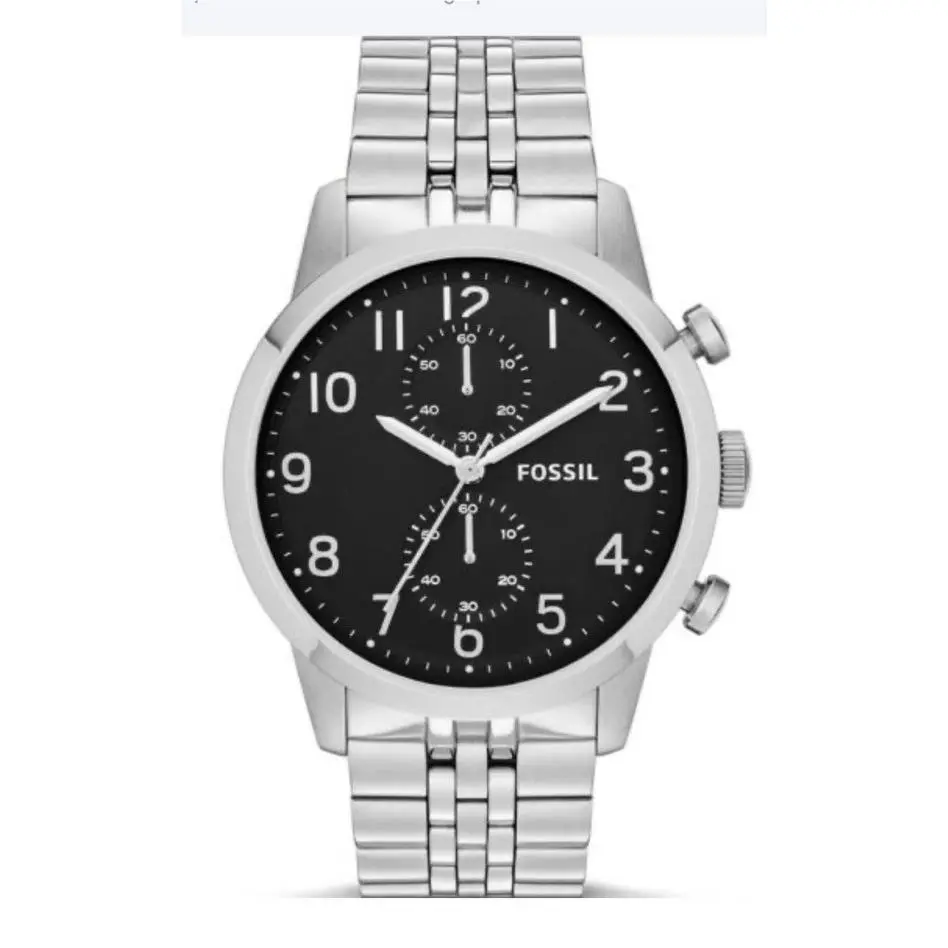 Townsman FS4875 Men’s Chrono Wristwatch All Stainless Steel by Fossil