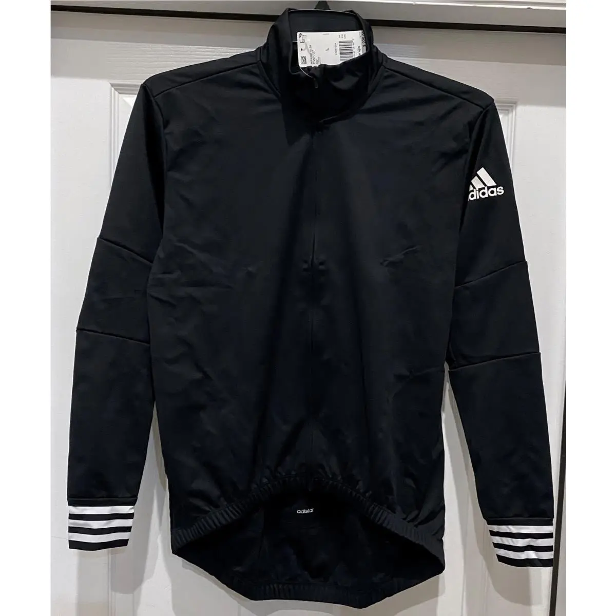 Adidas clothing - ADIDAS Adistar Over Long Sleeve Cycling F/Z Jersey Jacket - CW7727 - Black 1