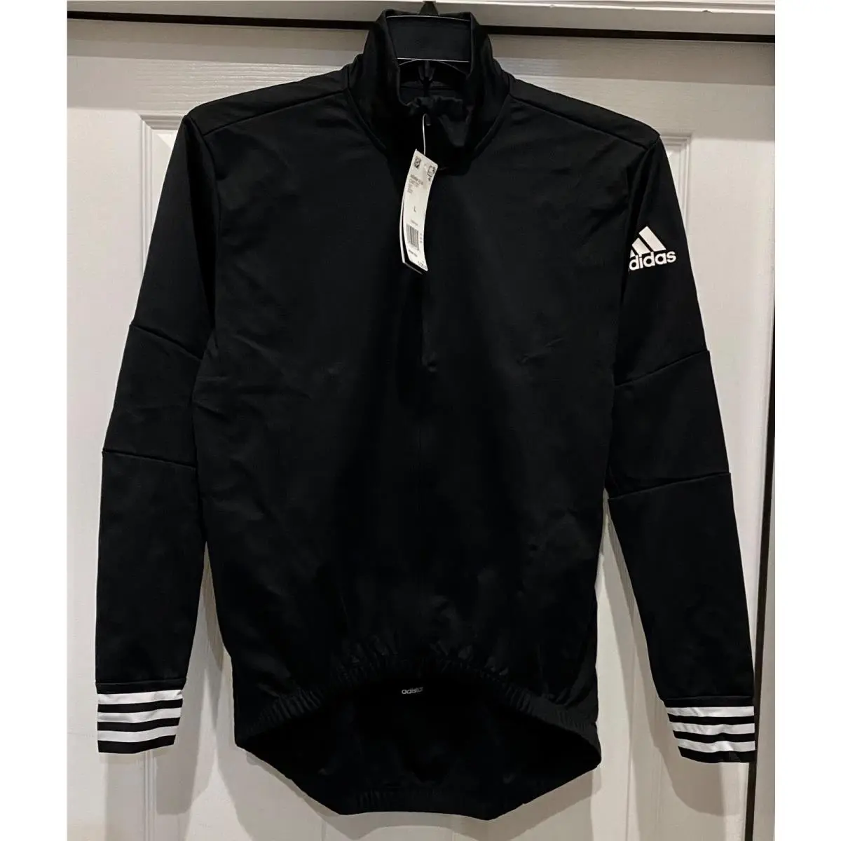 Adidas clothing - ADIDAS Adistar Over Long Sleeve Cycling F/Z Jersey Jacket - CW7727 - Black 12
