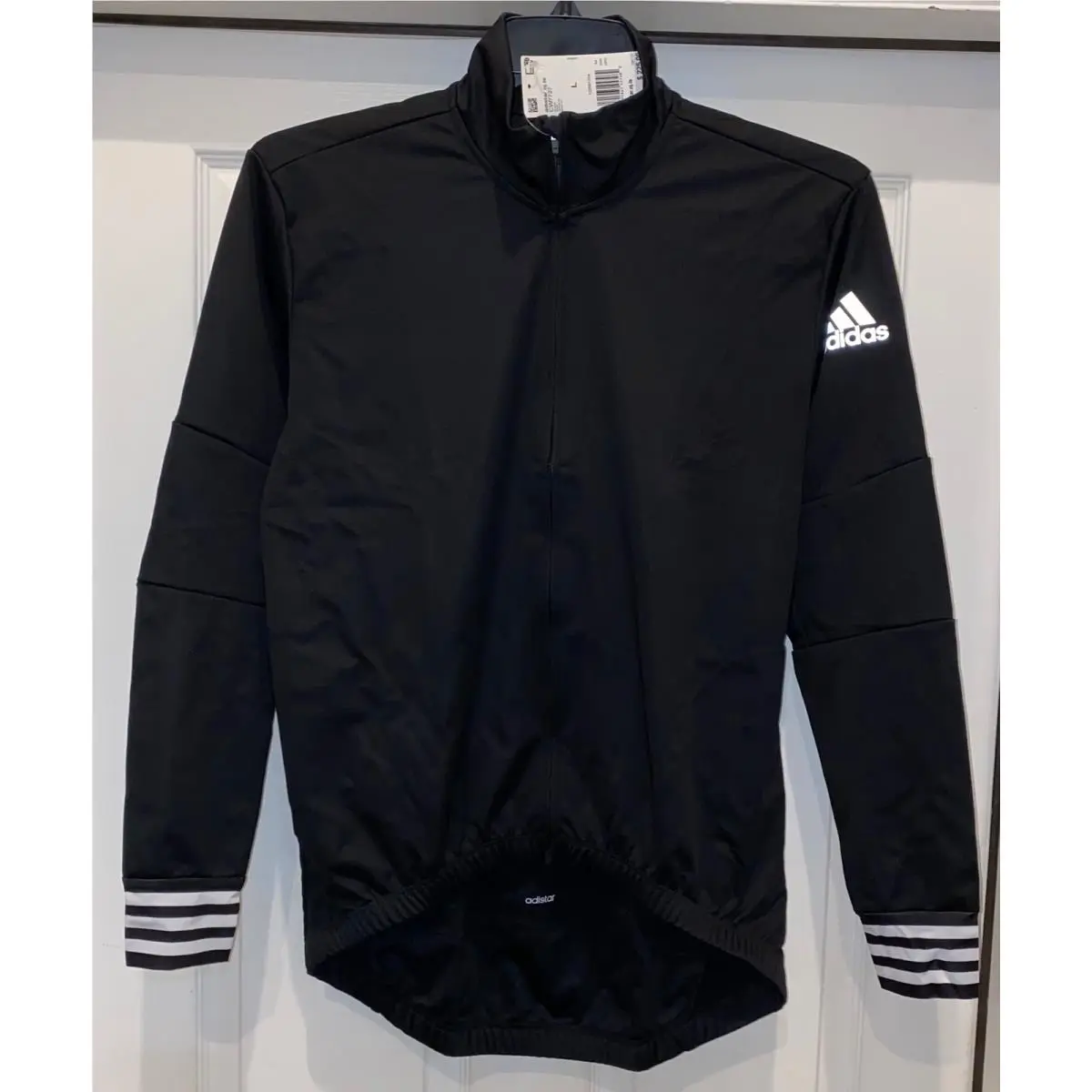Adidas clothing - ADIDAS Adistar Over Long Sleeve Cycling F/Z Jersey Jacket - CW7727 - Black 14