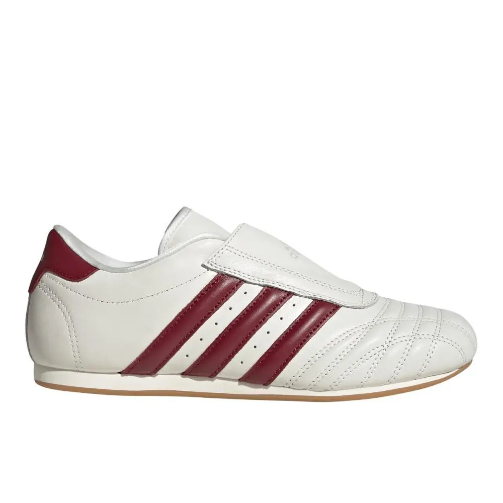 Taekwondo Womens Off White Sneakers Casual Shoes JS4527 by Adidas