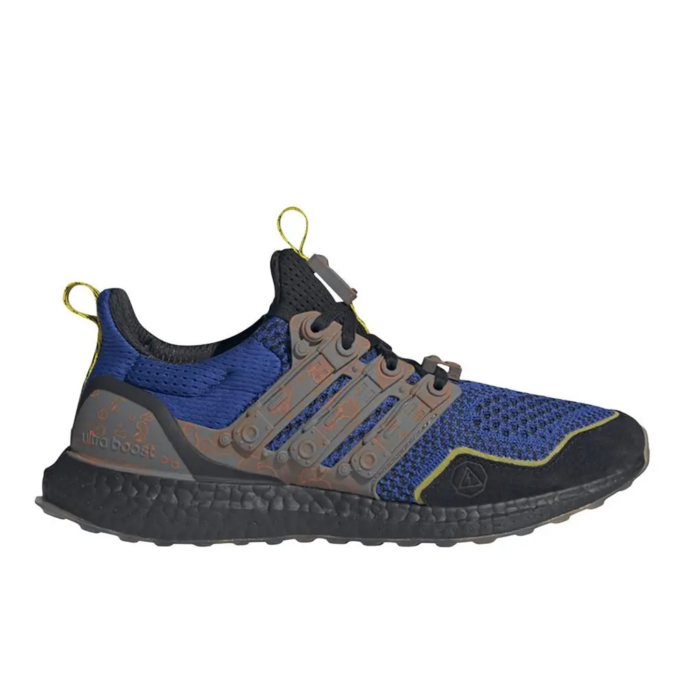 Adidas Ultraboost Ultra Boost 1.0 Fortnite Mens Blue Sneakers Athletic Shoes JQ - Blue