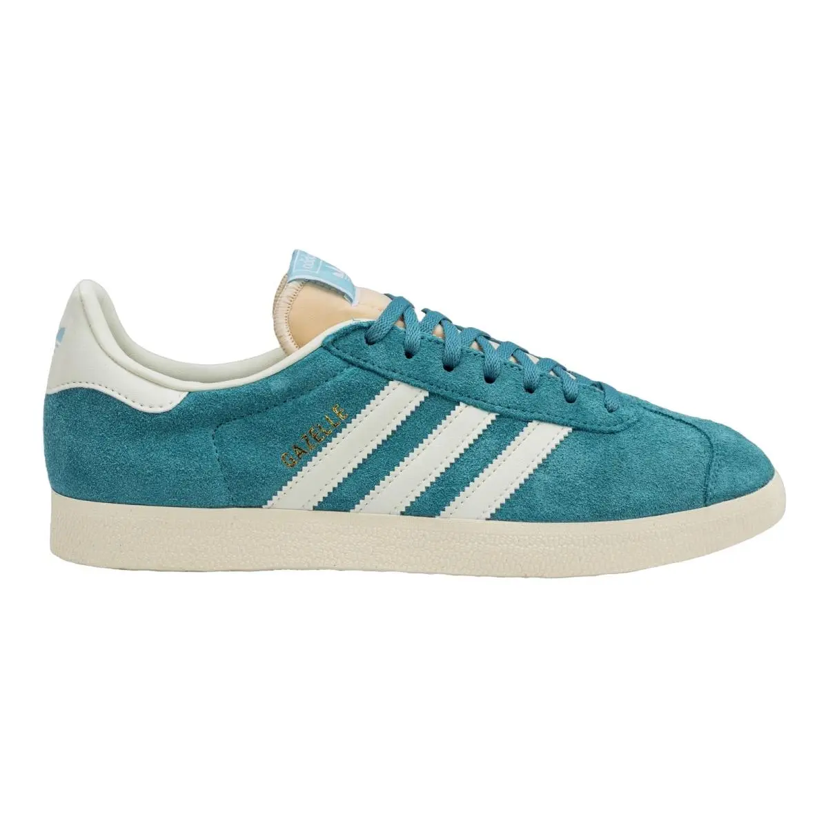 Gazelle Casual Athletic Trainers Sneakers Mens Size 8-14 Arctic Fusion/Off White/Cream White by Adidas