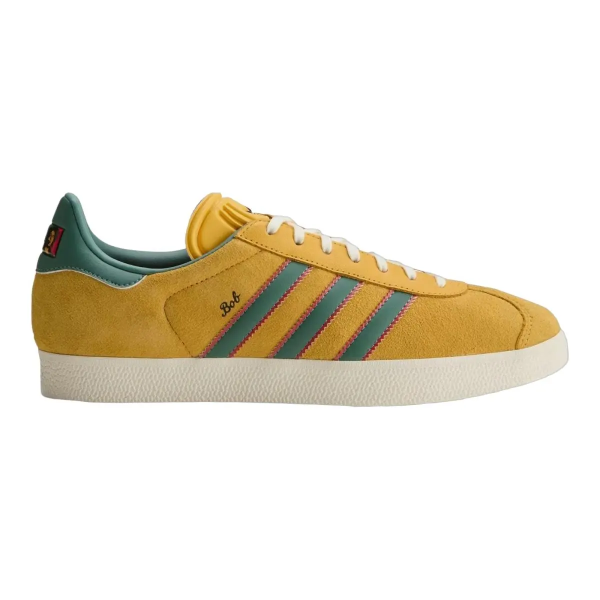 Gazelle Casual Athletic Trainers Sneakers Mens Size 8-14 Bold Gold/None/Pure Ruby by Adidas