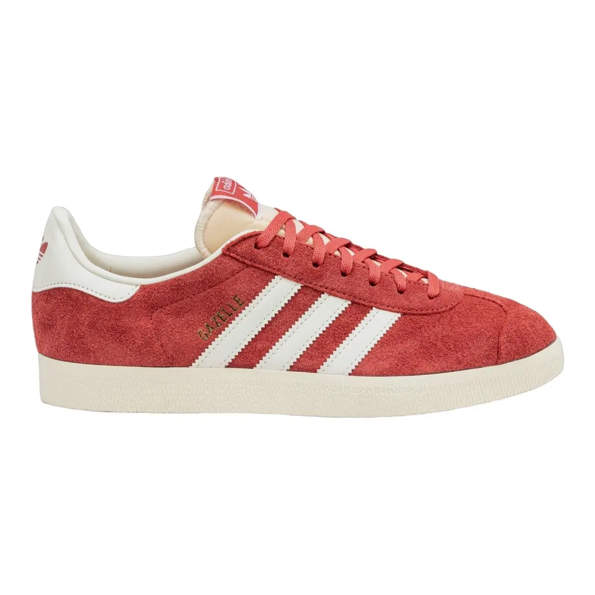 Gazelle Casual Athletic Trainers Sneakers Mens Size 8-14 Glory Red/Off White/Cream White by Adidas