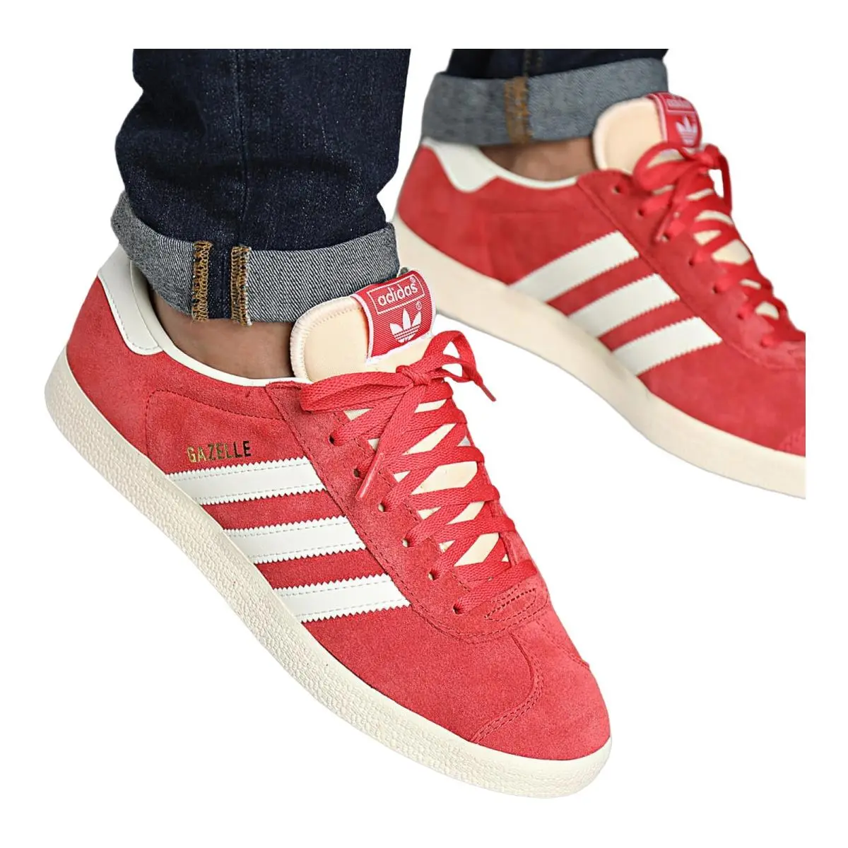 Adidas shoes - ADIDAS Gazelle - Gazelle - Core Black/Cloud White/Better Scarlet 29