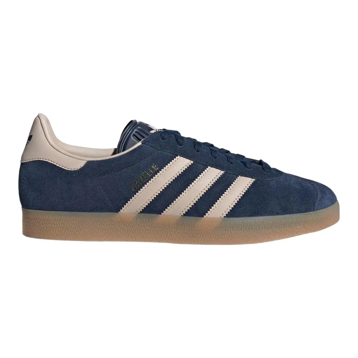 Gazelle Casual Athletic Trainers Sneakers Mens Size 8-14 Night Indigo/Wonder Tarp/Gum by Adidas