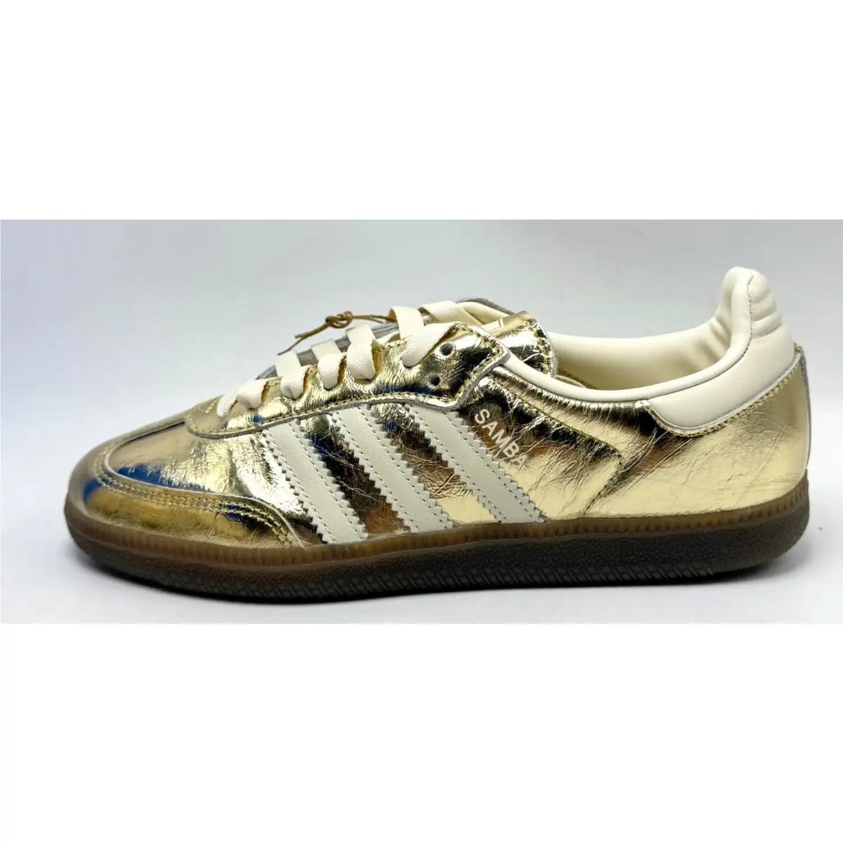Adidas shoes - adidas Samba - Samba - KJ7479 - Gold Metallic / Off White 8