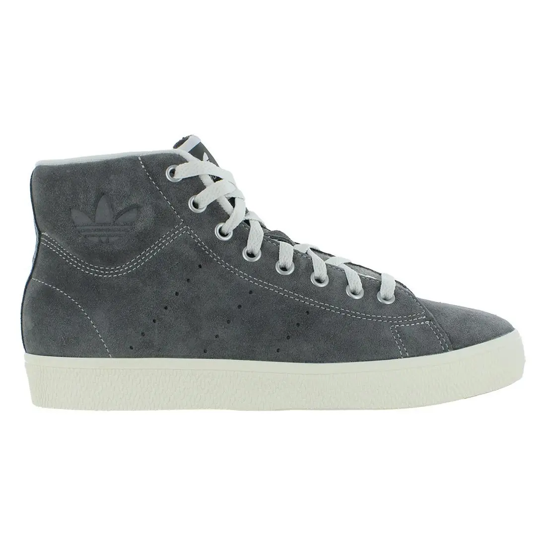 Adidas Stan Smith CS Mid Mens Shoes - Grey Four/Cloud White/Gum, Main: Grey
