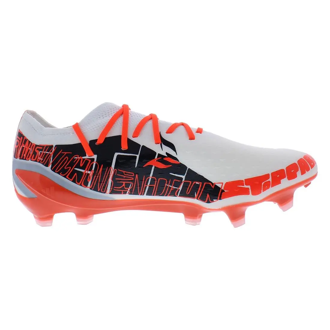 Adidas shoes - White/Orange/Black, Main: White 1