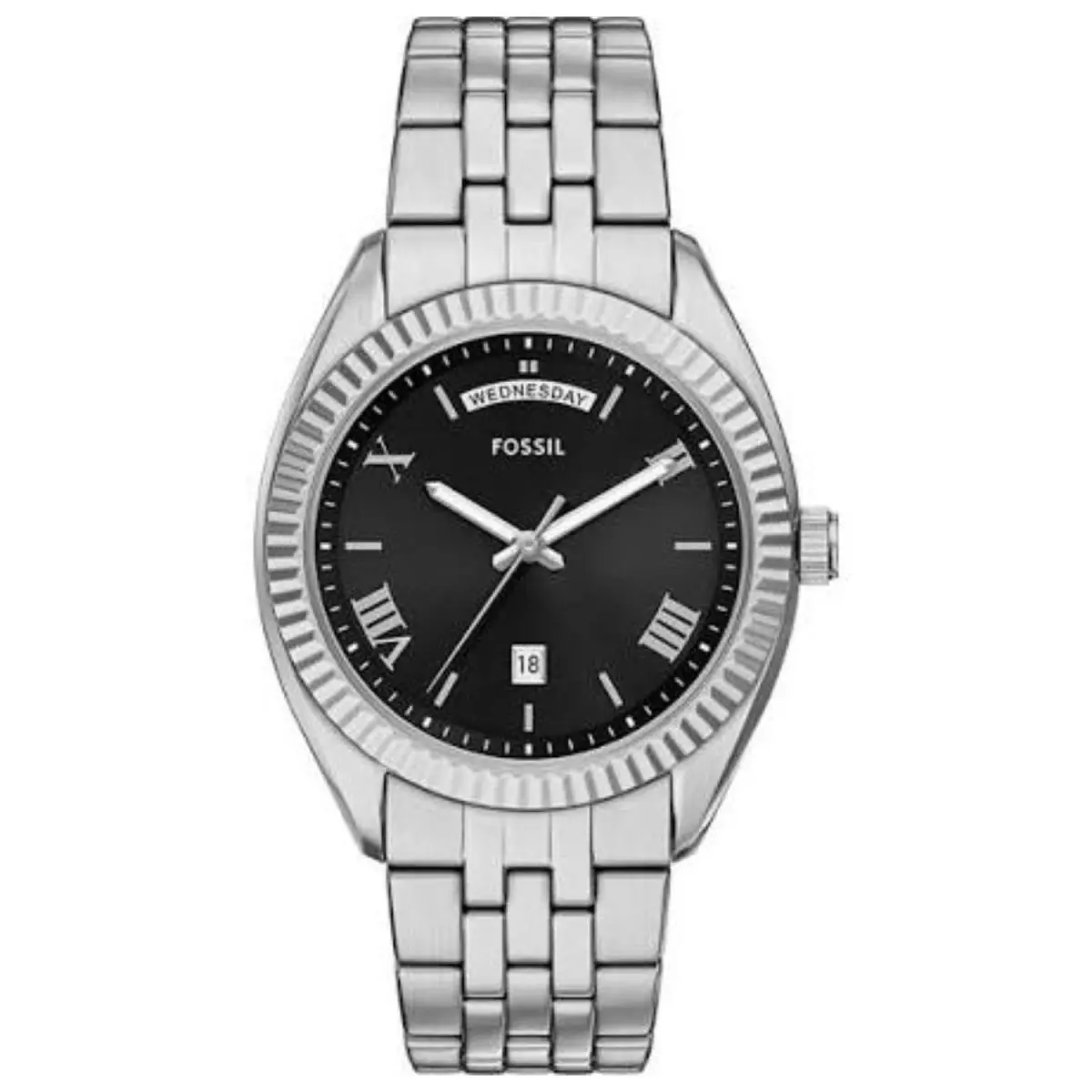 Men`s Cantoli Silver Dial Watch - FS6139 by Fossil