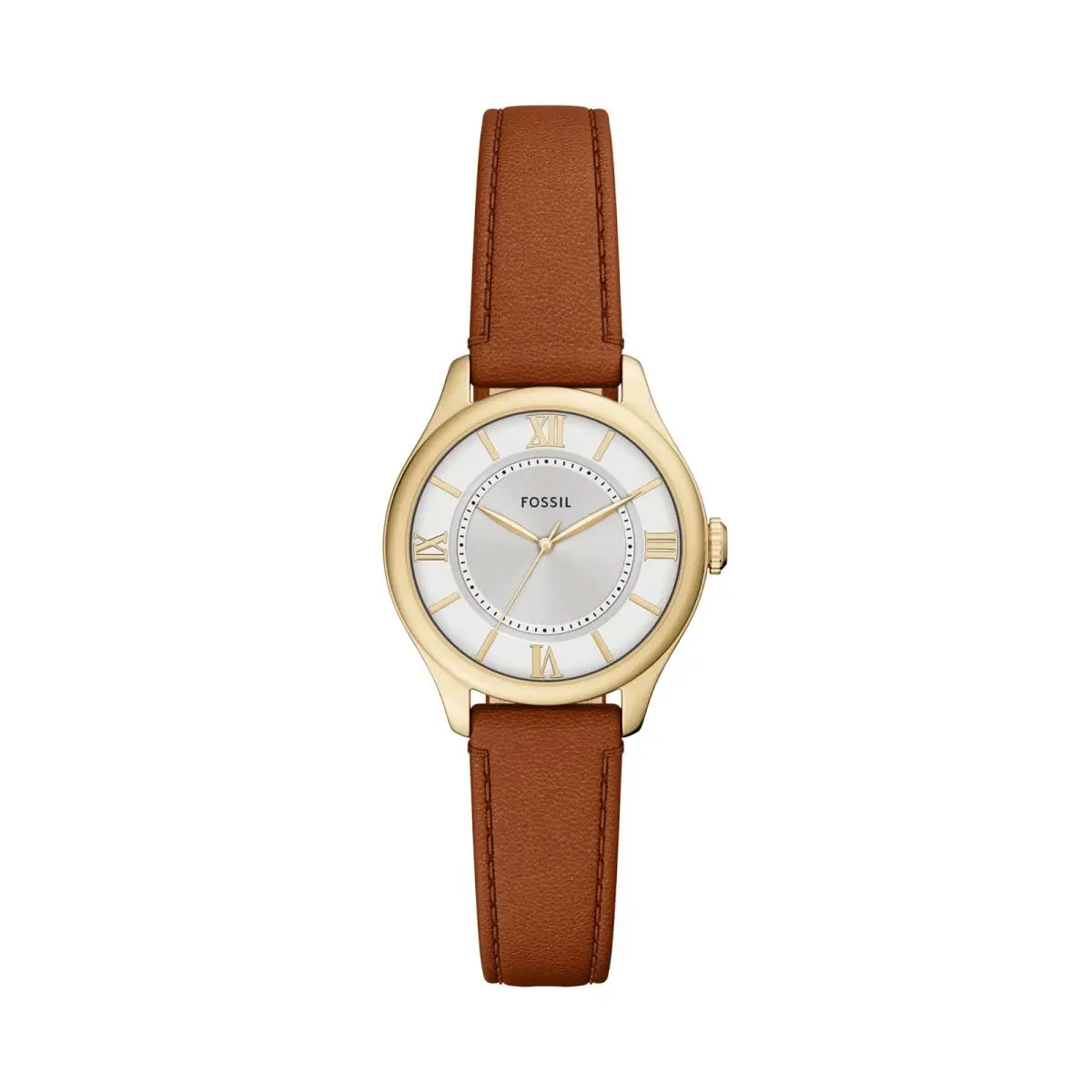 Women`s Watch Gilmore Three-hand Watch For Women 28MM Brown/gold by Fossil