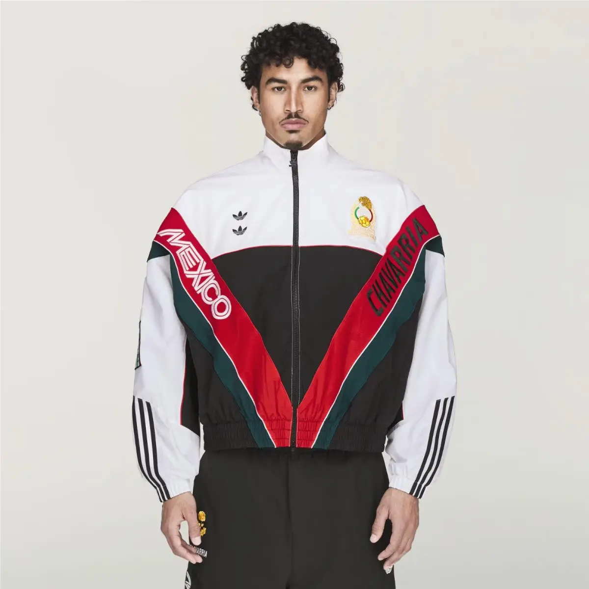 x Willy Chavarria Originals Men`s Chavarria Cdm Woven Track Jacket KU7797 by Adidas