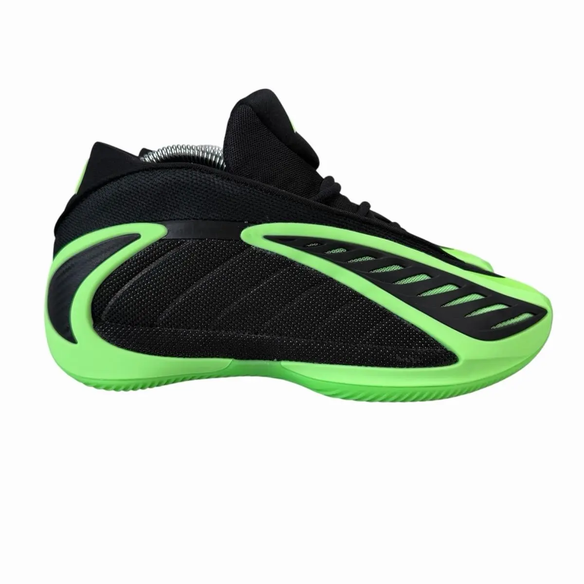 A.e. 2 Core Black Lime Burst Basketball Shoes JQ2049 Youth Size`s 4 - 7 by Adidas