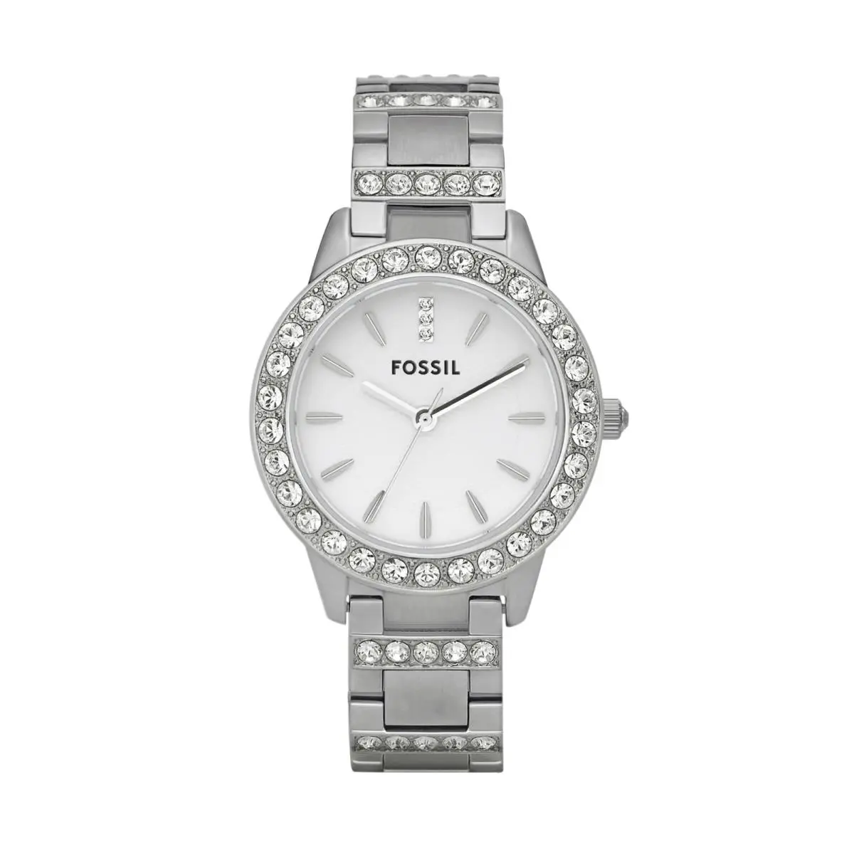 Women`s Watch Jesse Quartz Stainless Steel Standard Silver by Fossil