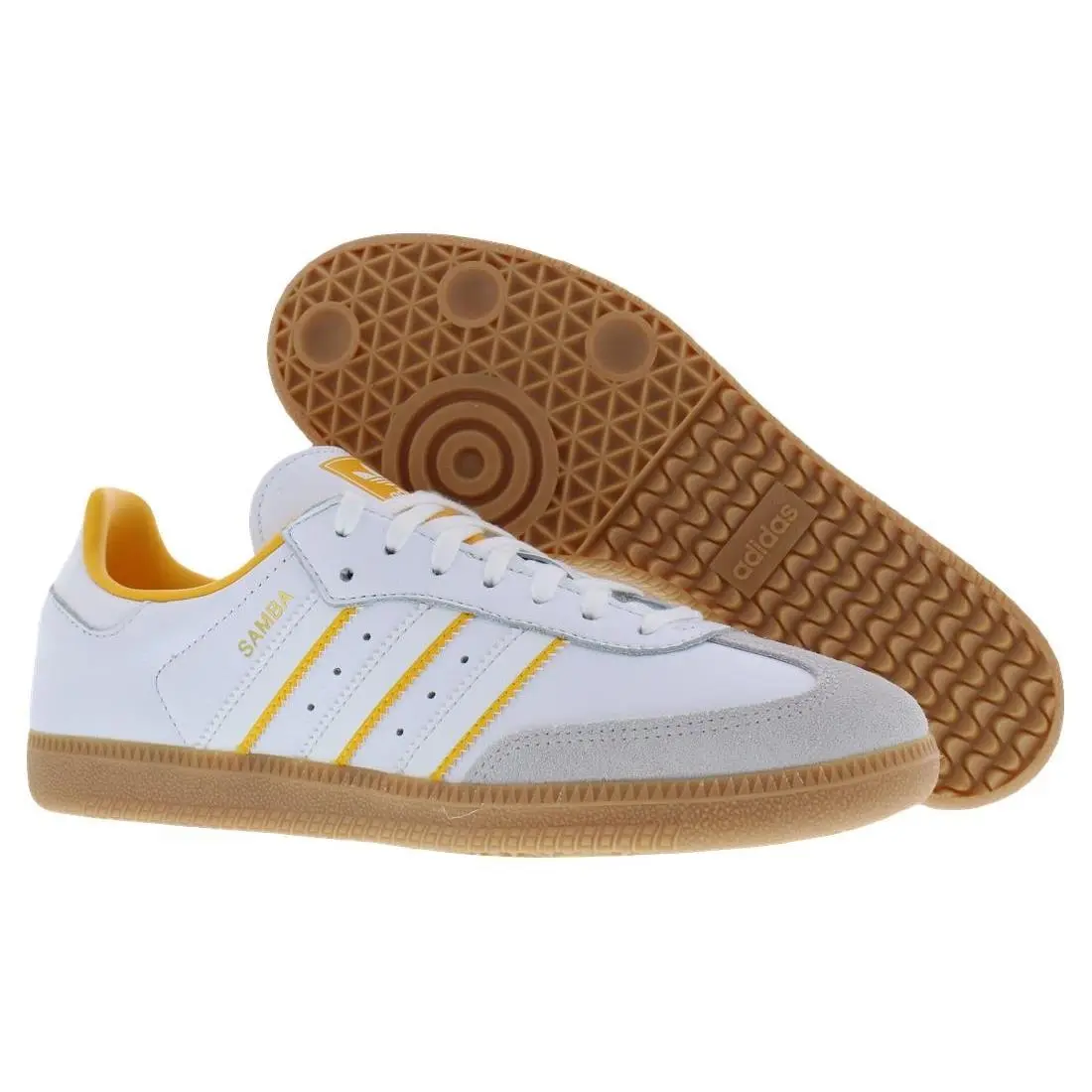 Samba Leather GS Boys Shoes by Adidas