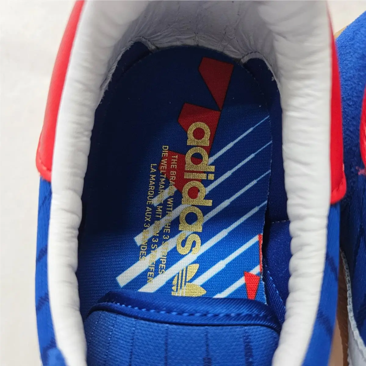 Adidas shoes - HQ7262 - HQ7262 - Power Blue / Red / Cloud White 5